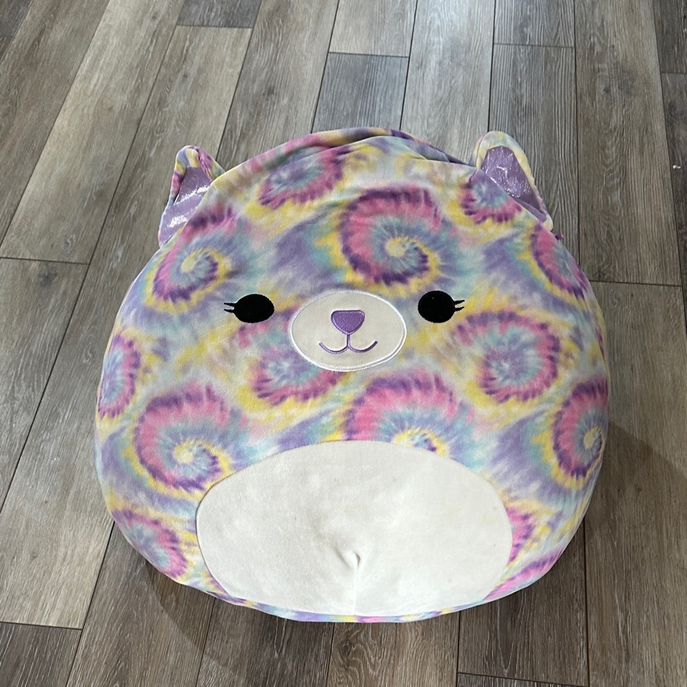 Squishmallows Tie-Dye Bear Plush
